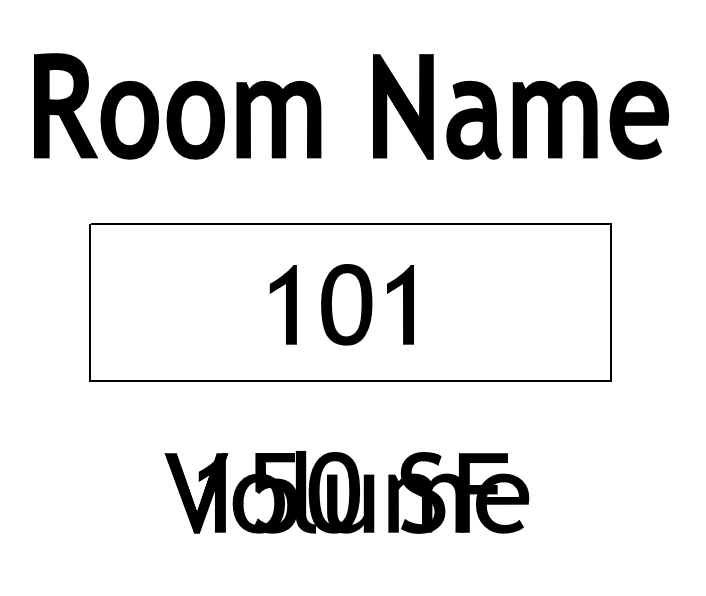 La familia Room Tag abierta en una pestaña nueva del editor de familias de Revit, con sus etiquetas de nombre, número y área
